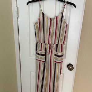 Girl’s Large one piece sleeveless jumpsuit